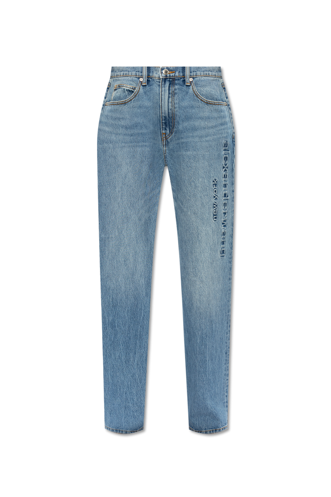 Blue Relaxed straight jeans Alexander Wang - Vitkac Canada